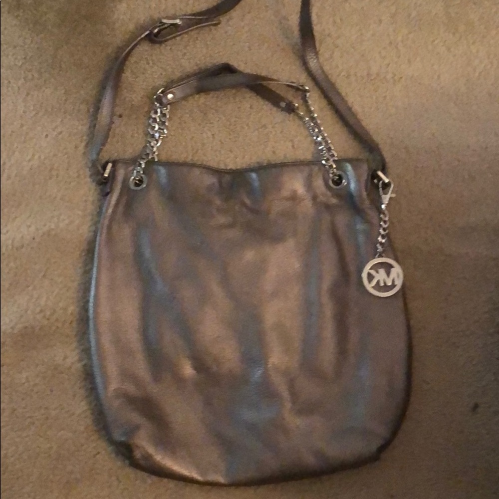 Michael Kors Silver Handbag